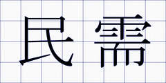 民需