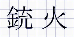 銃火
