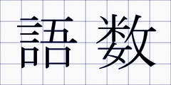 語数