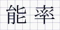 能率