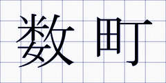 数町