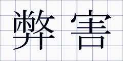 弊害