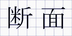 断面