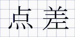 点差