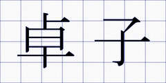 卓子