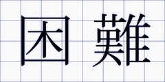 困難