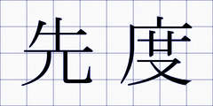 先度