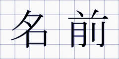 名前