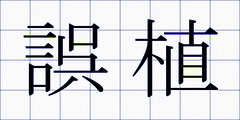 誤植