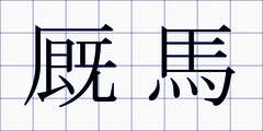 厩馬
