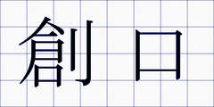 創口