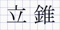 立錐