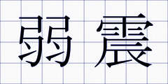 弱震