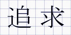 追求