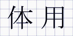 体用
