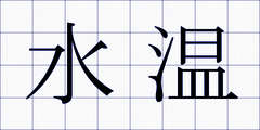 水温