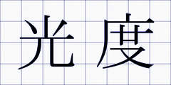 光度