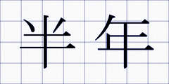 半年
