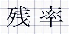 残率