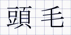 頭毛