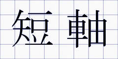 短軸
