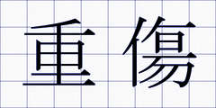 重傷