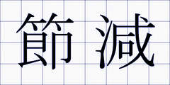 節減