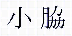 小脇