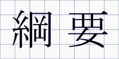 綱要