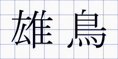 雄鳥