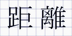 距離
