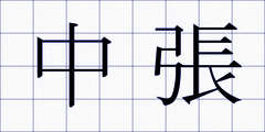 中張