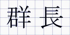 群長
