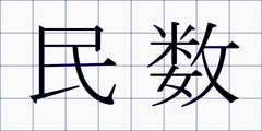 民数