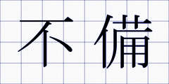 不備