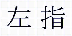 左指
