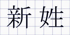 新姓