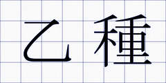 乙種