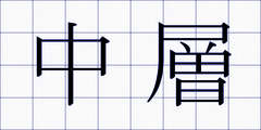 中層
