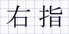 右指