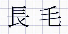 長毛
