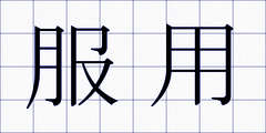 服用
