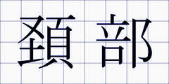 頚部