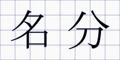 名分