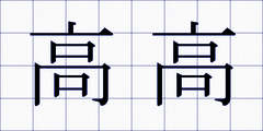 高高