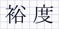 裕度