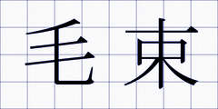 毛束