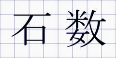 石数