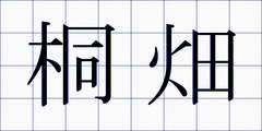 桐畑