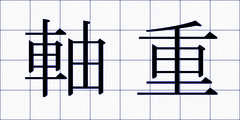 軸重